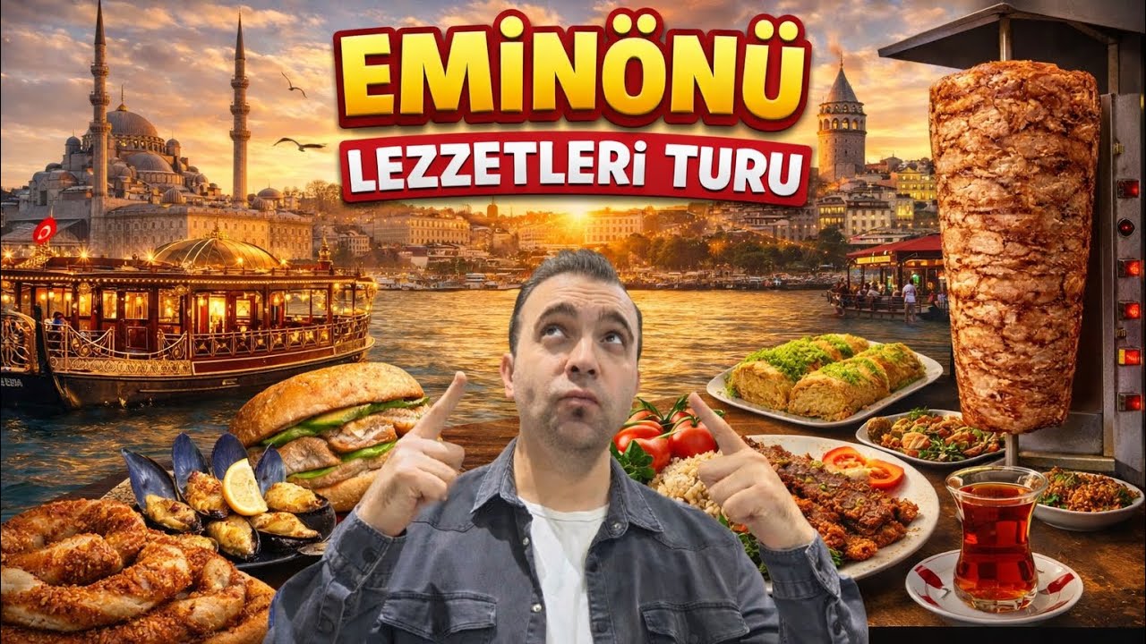 EMİNÖNÜ SOKAK LEZZETLERİ TURU NE NEREDE YENİR?
