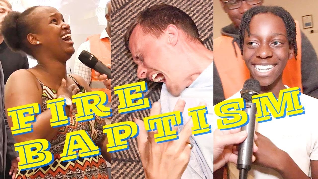 The FIRE of the HOLY SPIRIT comes down: Peterborough UK revival meetings