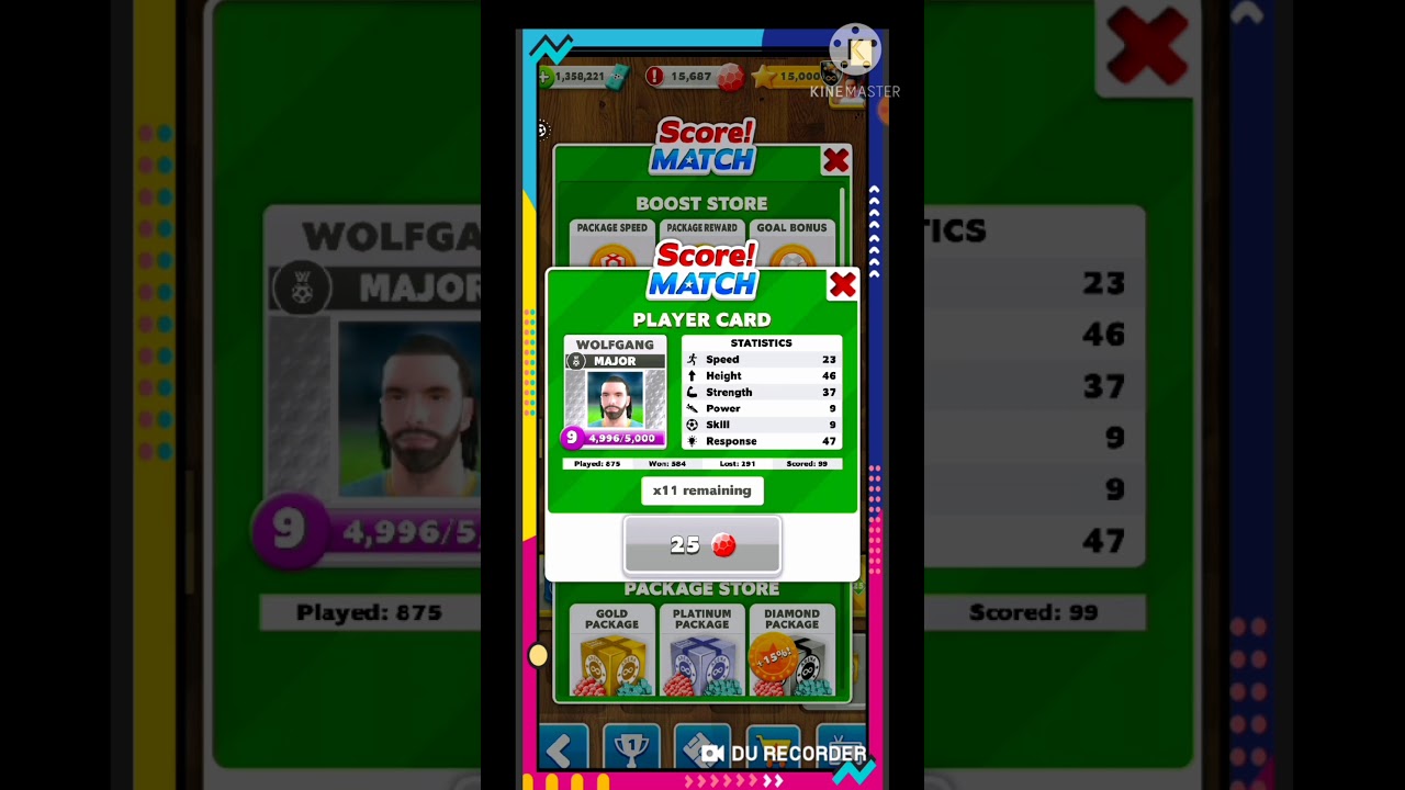 MAXING WOLFGANG Score Match! (Le anderz)