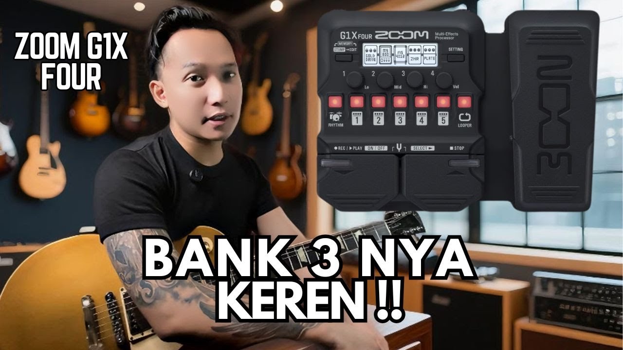 review efek digital ZOOM G1X FOUR  | First Impression