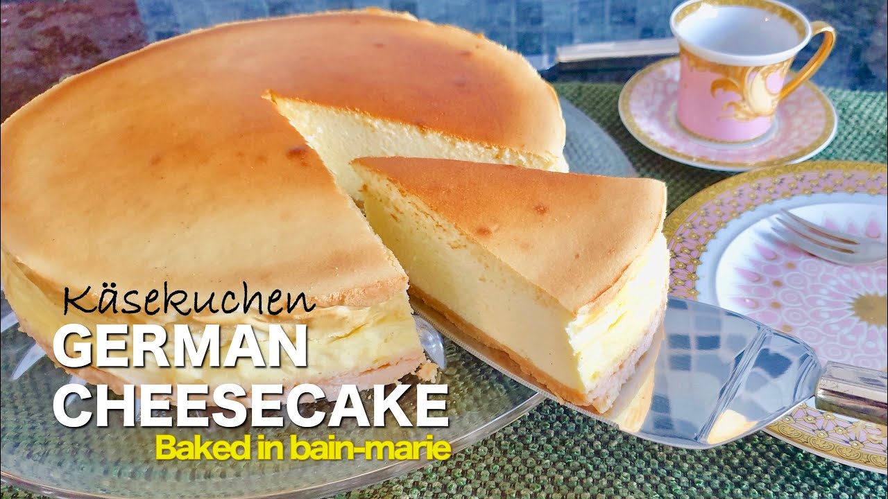 'Käsekuchen' a Classic German Cheesecake