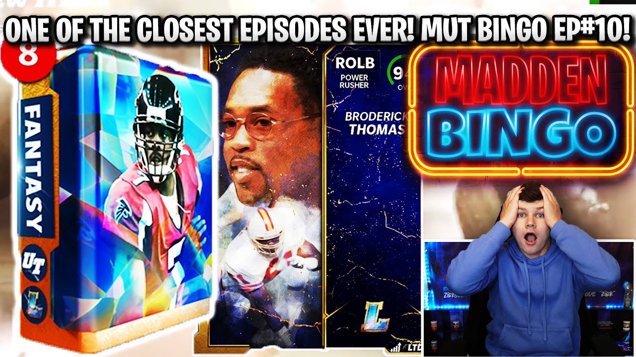ONE OF THE CLOSEST EPISODES EVER! MUT BINGO EPISODE 10 VS ITSDOM! | MADDEN 22 ULTIMATE TEAM