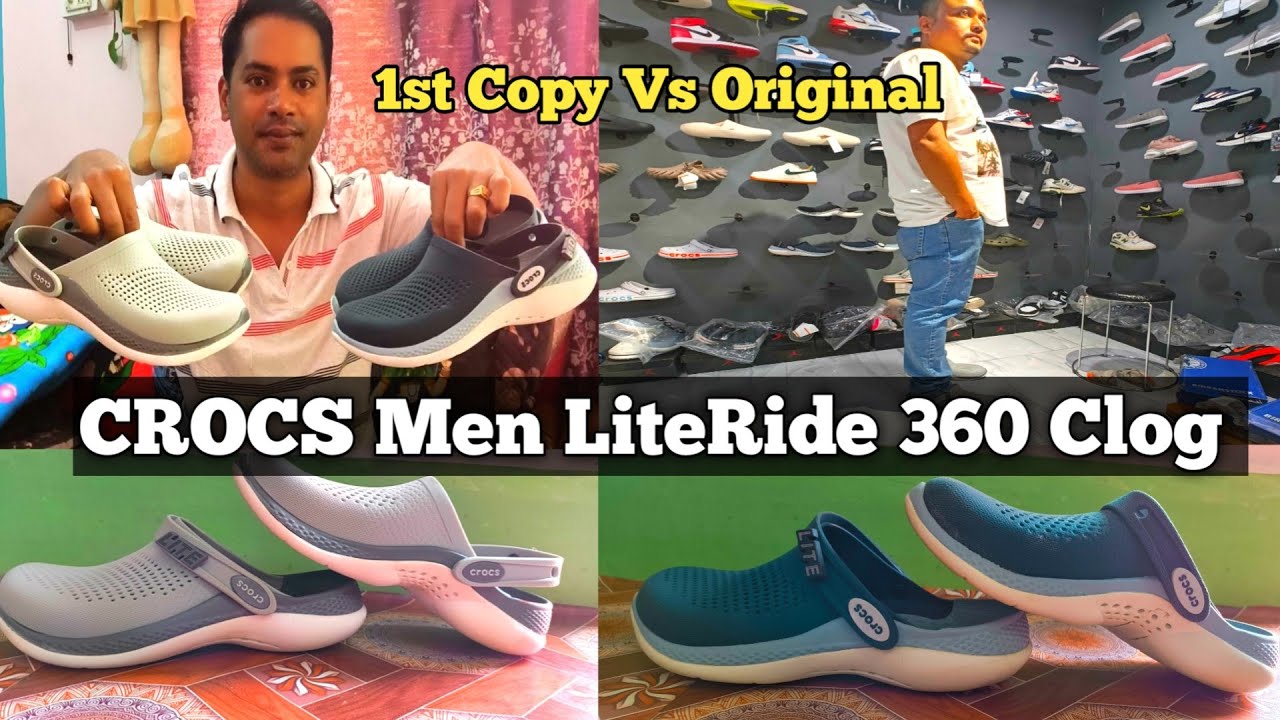 CROCS Men LiteRide 360 Clog Blue Review In हिंदी।। Best Crocs Sandle 100% Honest Review 👡 Crocs lite