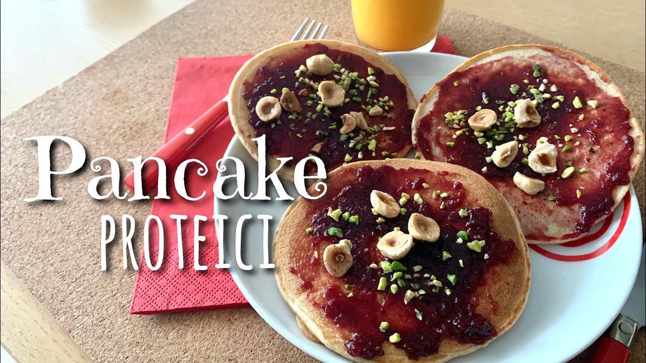 PANCAKE PROTEICI - SOLO 3 INGREDIENTI
