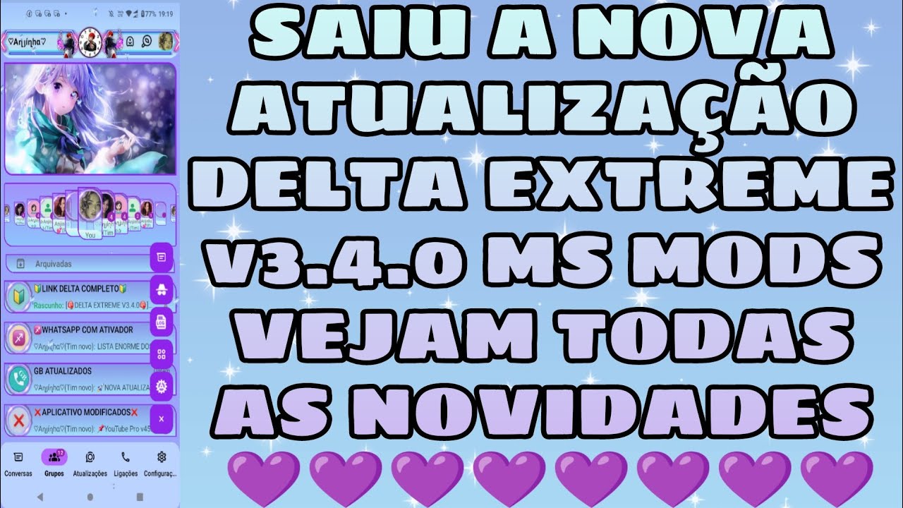 🆕😎DELTA' EXTREME v3.4.0 MS MODS SAIU NOVA ATUALIZAÇÃO VEJAM TODAS AS NOVIDADES TOP TOP TOP 😍💥🥳