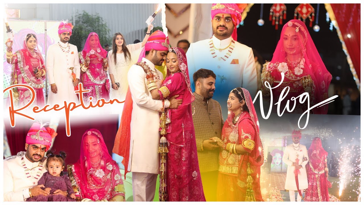 Reception vlog // bhai- bhabhi Sa Reception 🥰new binni welcome reception// Rajputi Wedding