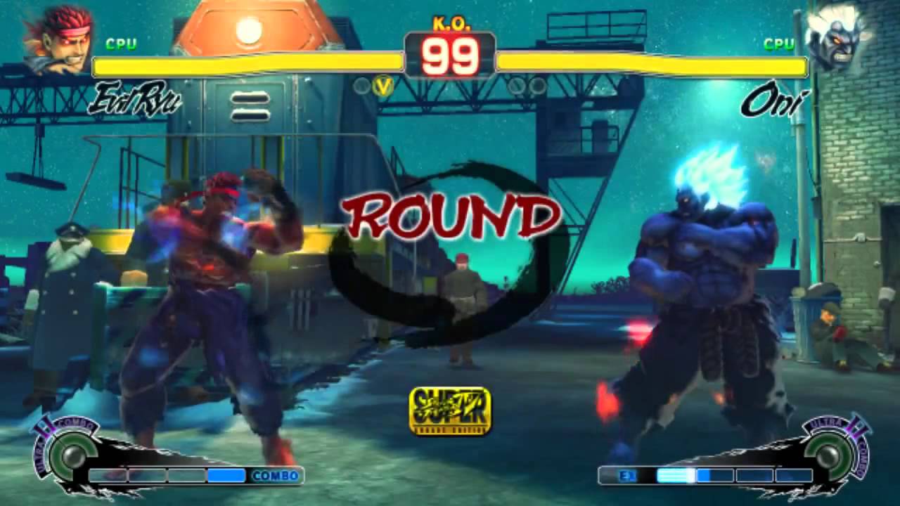 Super Street Fighter 4 AE OniRyu Move Swap