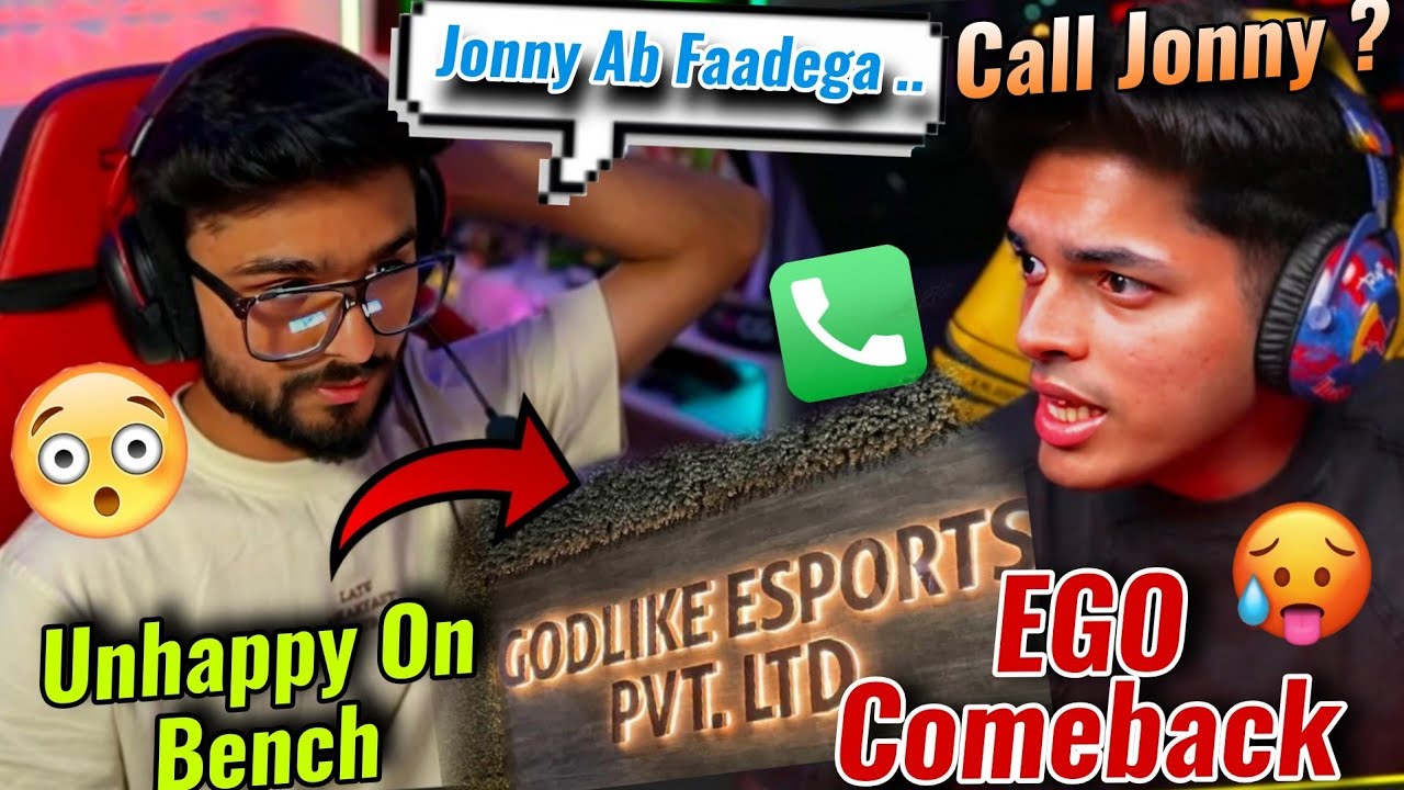 Lolzz On Jonny EGO Comeback 🥵🔥Full Trust 💛Shocked By Jonny Bench Decision 😳🚨 • Reply  Call Jonny 📞  