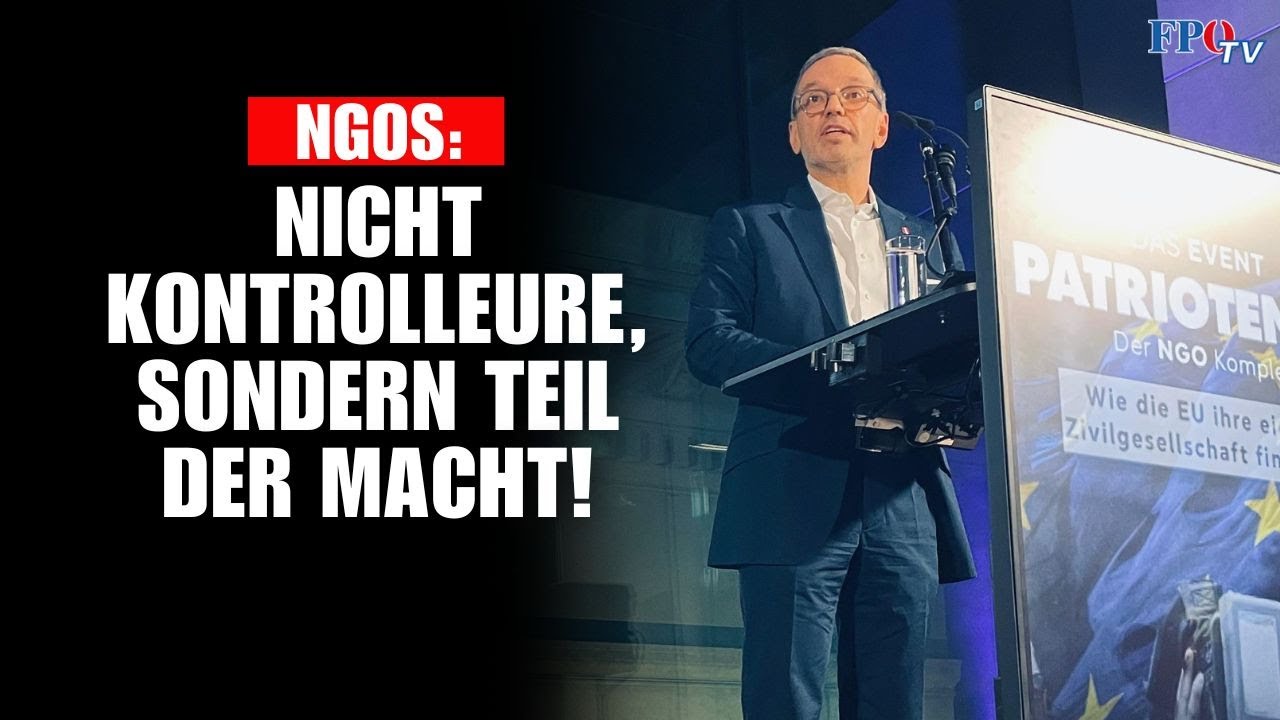 🔥 Herbert Kickl rei&szlig;t NGOs die Maske vom Gesicht! 🔥