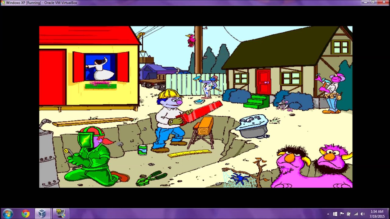 Sesame Street: Let's Make a Word! (Two-Headed Monster on the Building Site)