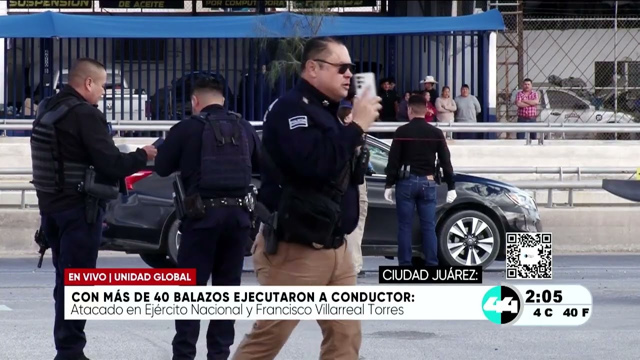 Con más de 40 balazos ejecutaron a conductor
