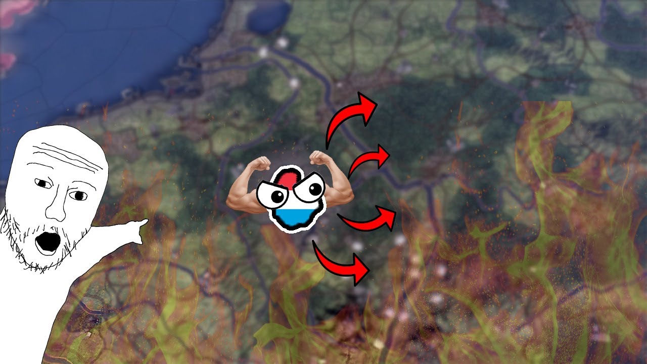 Luxembourg in HOI4 be like...