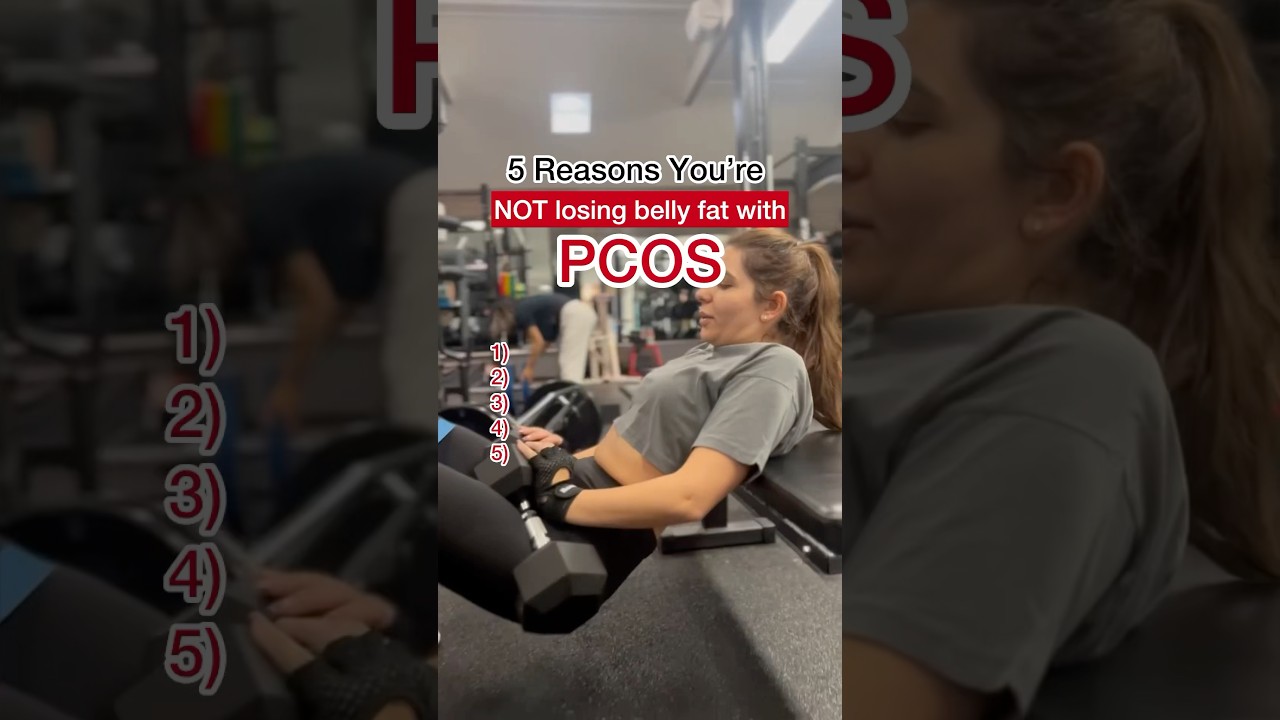 5 Reasons You&rsquo;re Not Losing Belly Fat with PCOS! #pcos