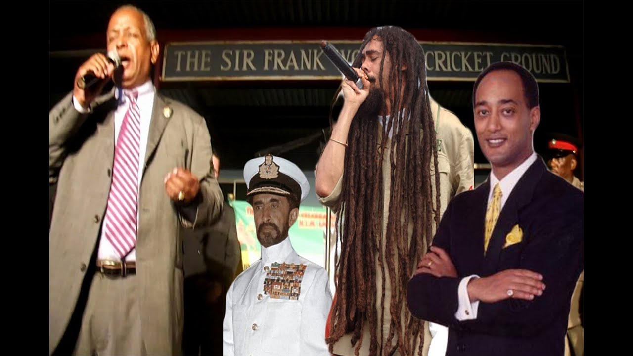 Haile Selassie Grandson { Prince Ermias Sahle-Selsssie } visit to Jamaica UWI Bowl April 2016