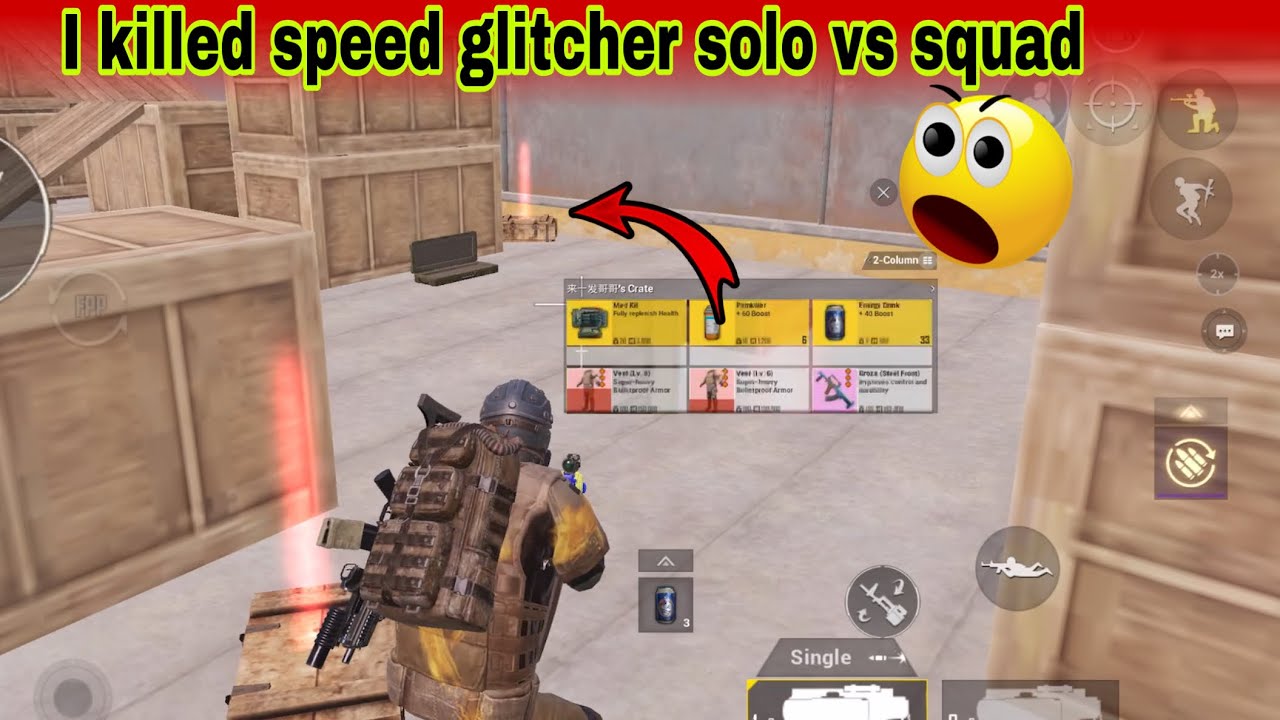 I killed level 6 glitcher and they dropped op loot😱 Pubg metro Royal Advanced mode