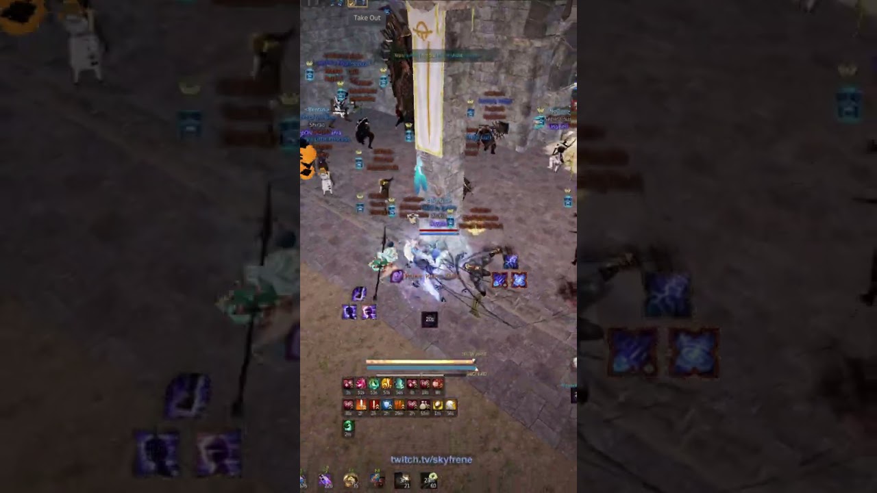 the game paused for cinematic effect | 