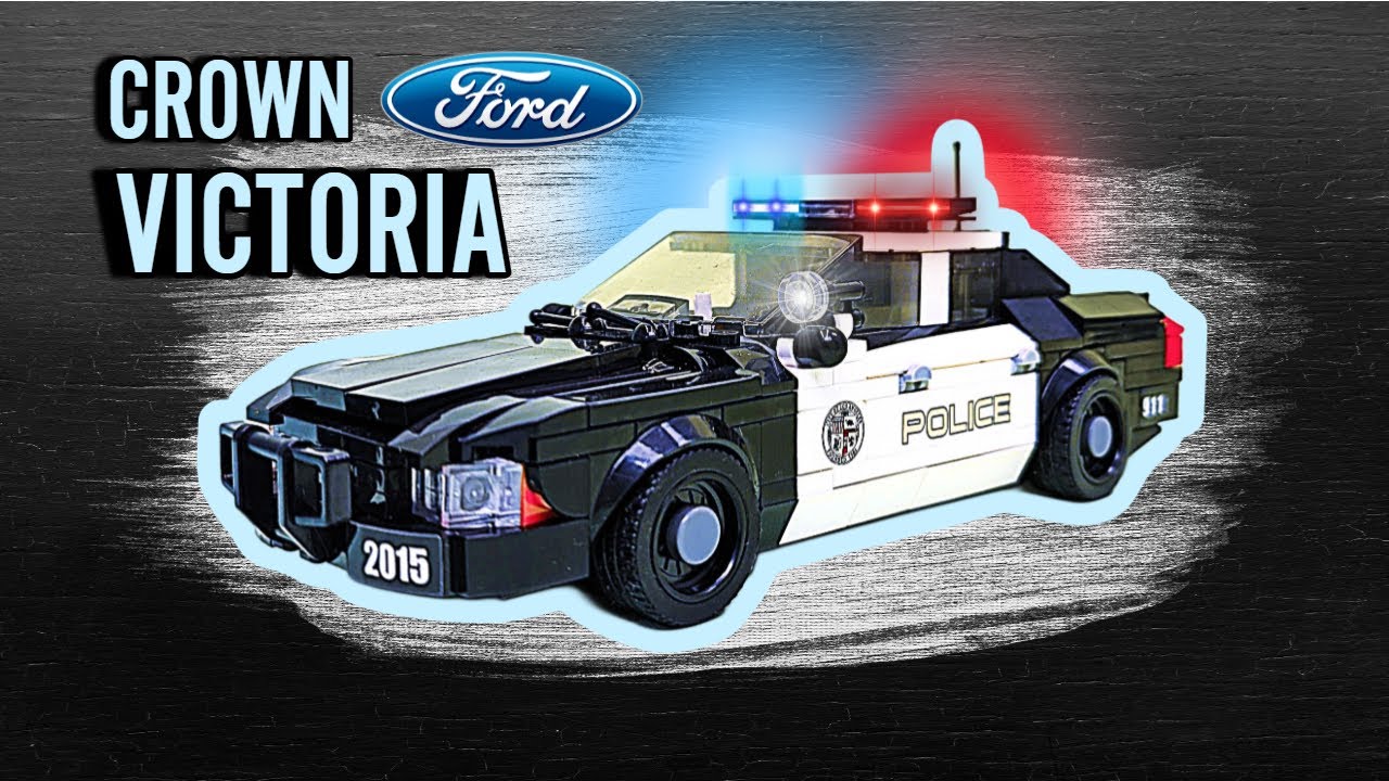 САМАЯ ПОПУЛЯРНАЯ ПОЛИЦЕЙСКАЯ МАШИНА - LEGO FORD Crown Victoria