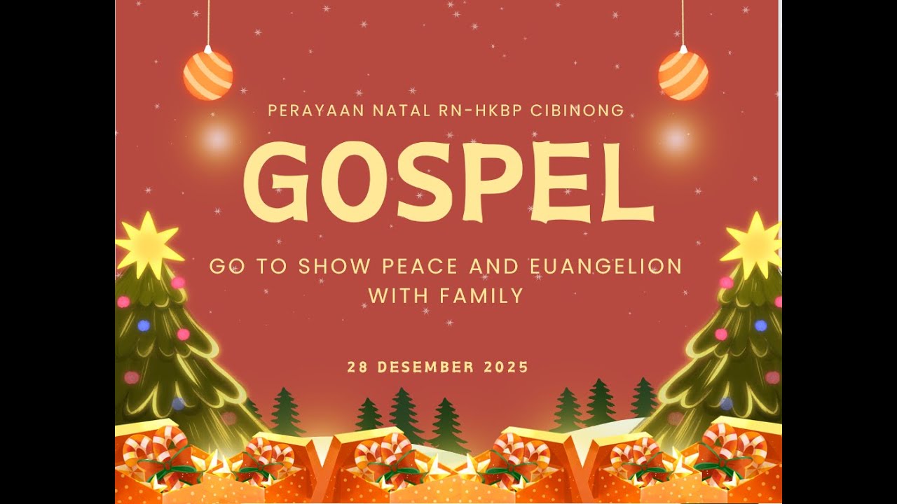 IBADAH NATAL REMAJA NAPOSO HKBP CIBINONG (MINGGU,  28 DESEMBER 2025 PKL 17:00 WIB)