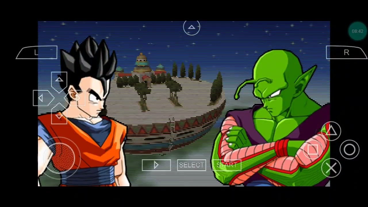 jogando Dragon Ball Z - Shin Budokai parte 1/?