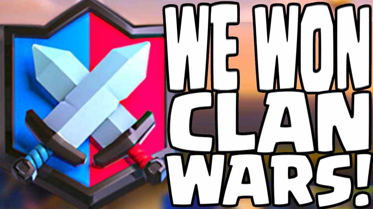 WE WON CLAN WARS! - Clash Royale