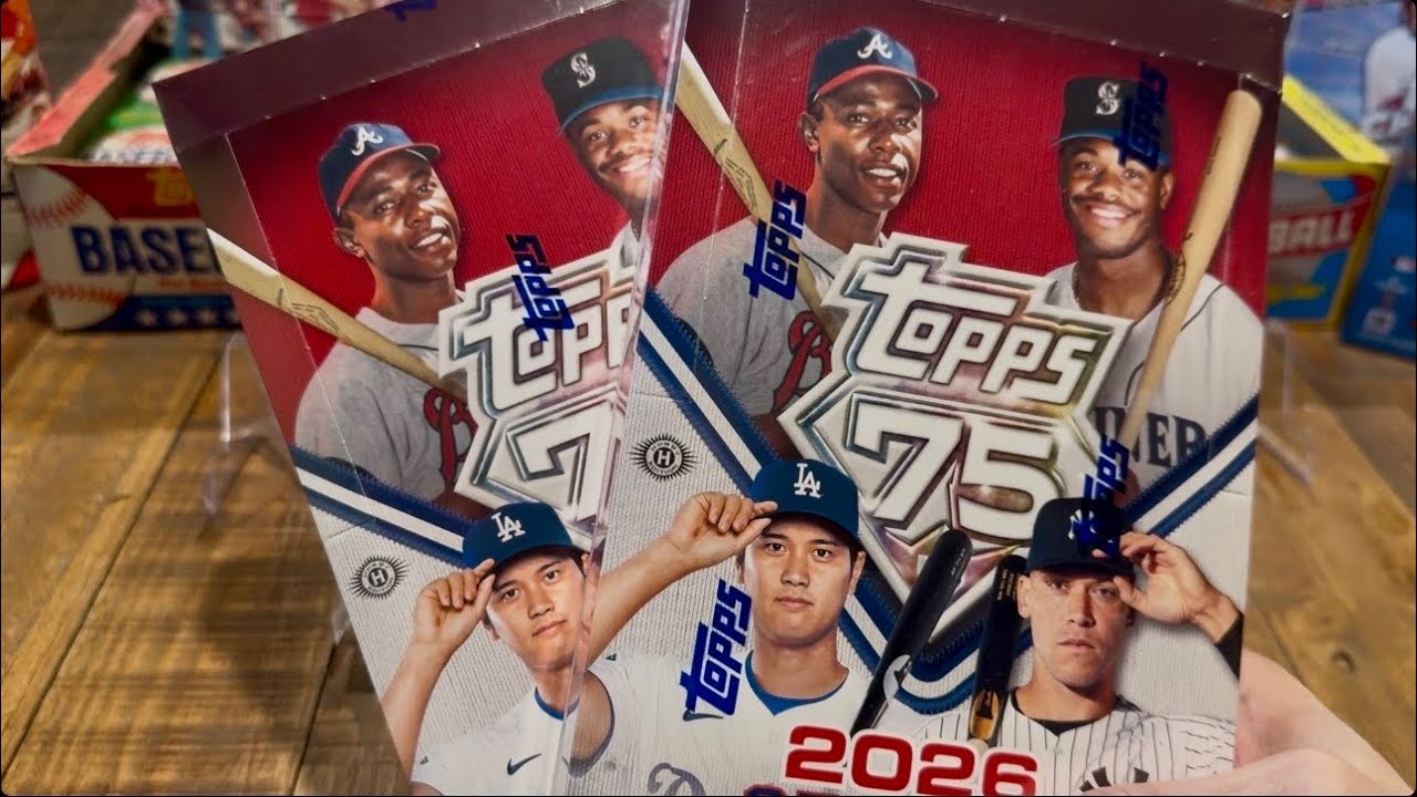 2026 Topps series one hobby boxes! Killer Auto!!!