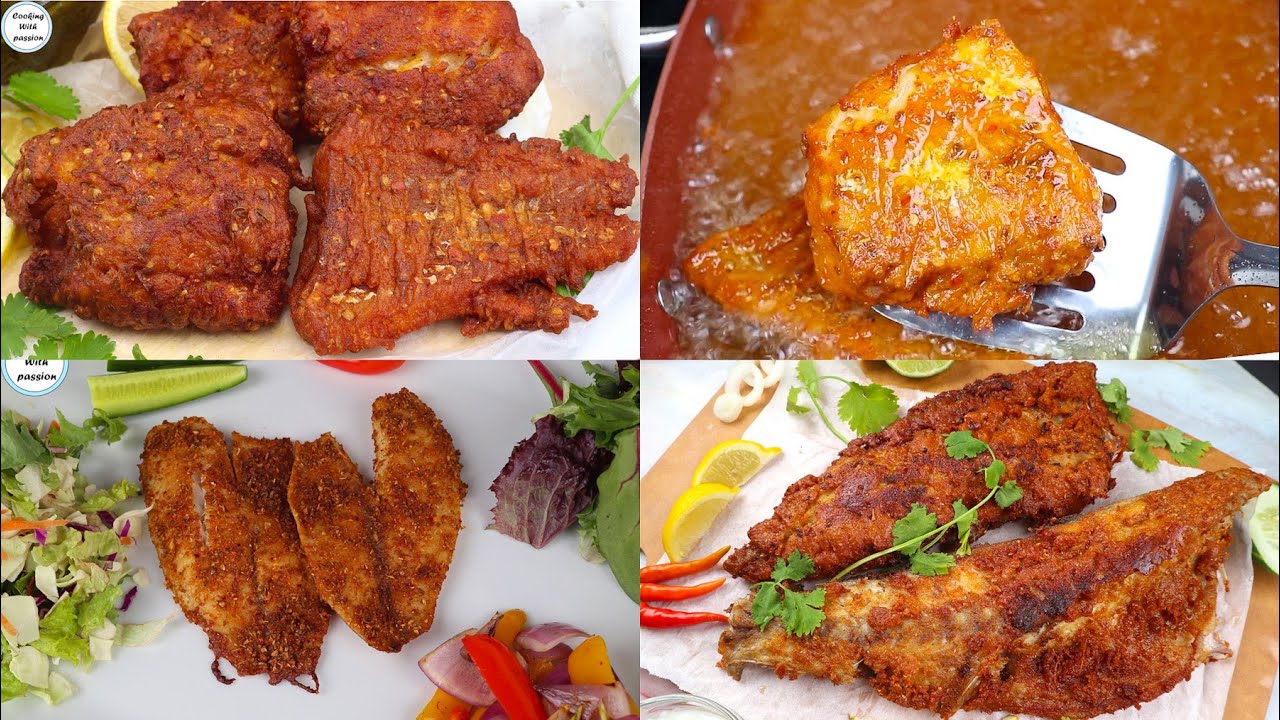 Try These NEW & Easiest Fish Fry Recipes, Lahori Fish Recipes By Cooking With Passion, Fish in Oven