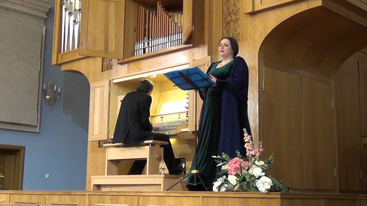 Bach Gounod Ave Maria Yana Ivanilova soprano Vladimir Khomyakov organ