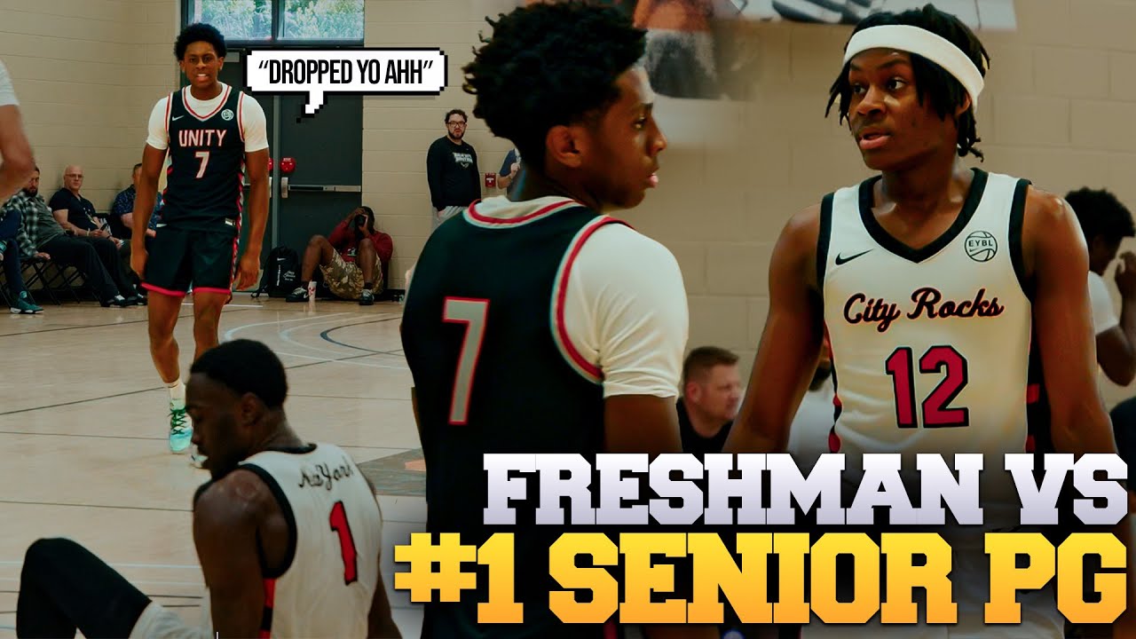 #1 PG Brandon McCoy VS Freshman YN GOT CHIPPY.. 5 Star Dropped 40pts in HEATED Loss??