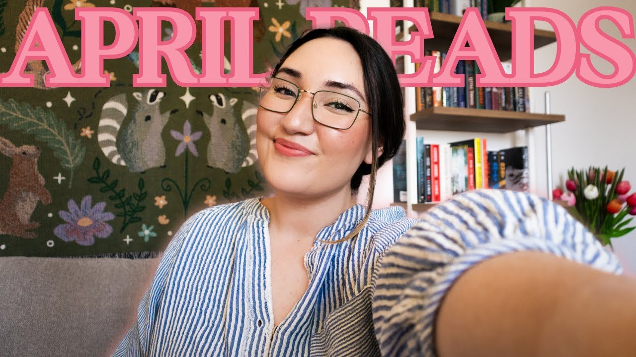 all the books I read in april..brb having an existential crisis.. 🌼 APRIL READING RECAP