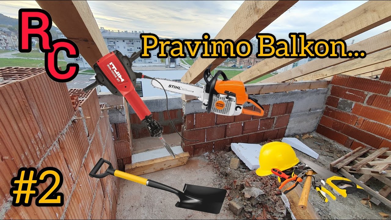 Kako Uraditi Balkon u Potkrovlju - How to make a balcony in the attic