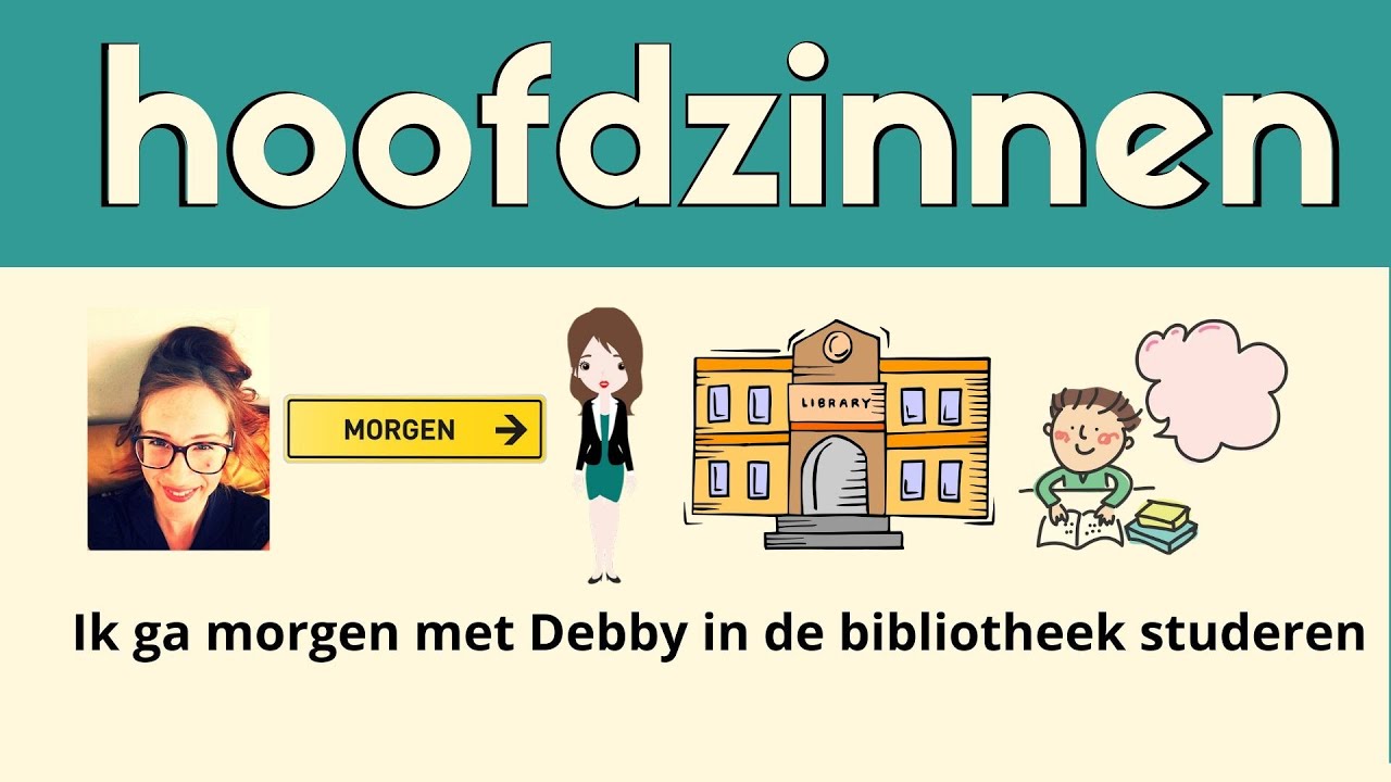 MAIN SENTENCES in DUTCH // Nederlandse hoofdzinnen (NT2 - A1/A2)