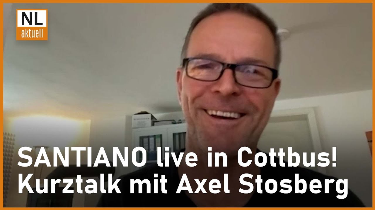 SANTIANO kommt nach Cottbus | NL-Kurztalk mit Bandmitglied Axel Stosberg vor Konzert am 24.06.