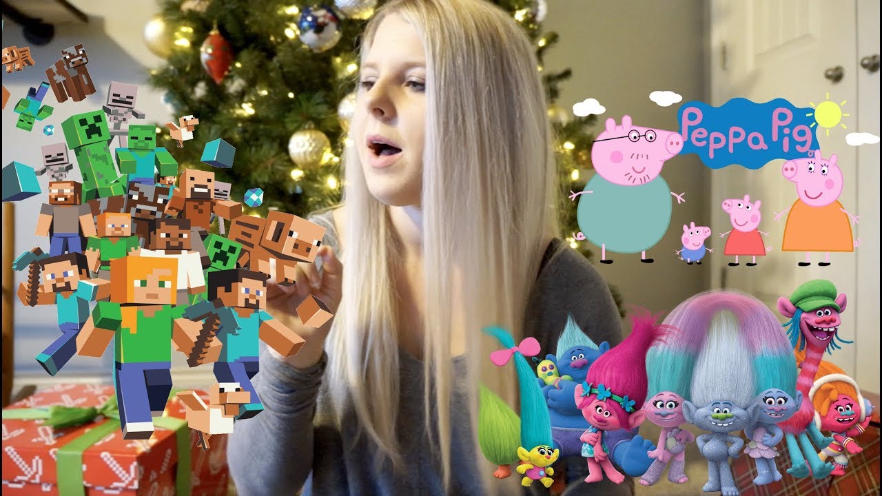 WHAT I GOT MY KIDS FOR CHRISTMAS! | SPOILED! | Peppa pig Trolls Minecraft
