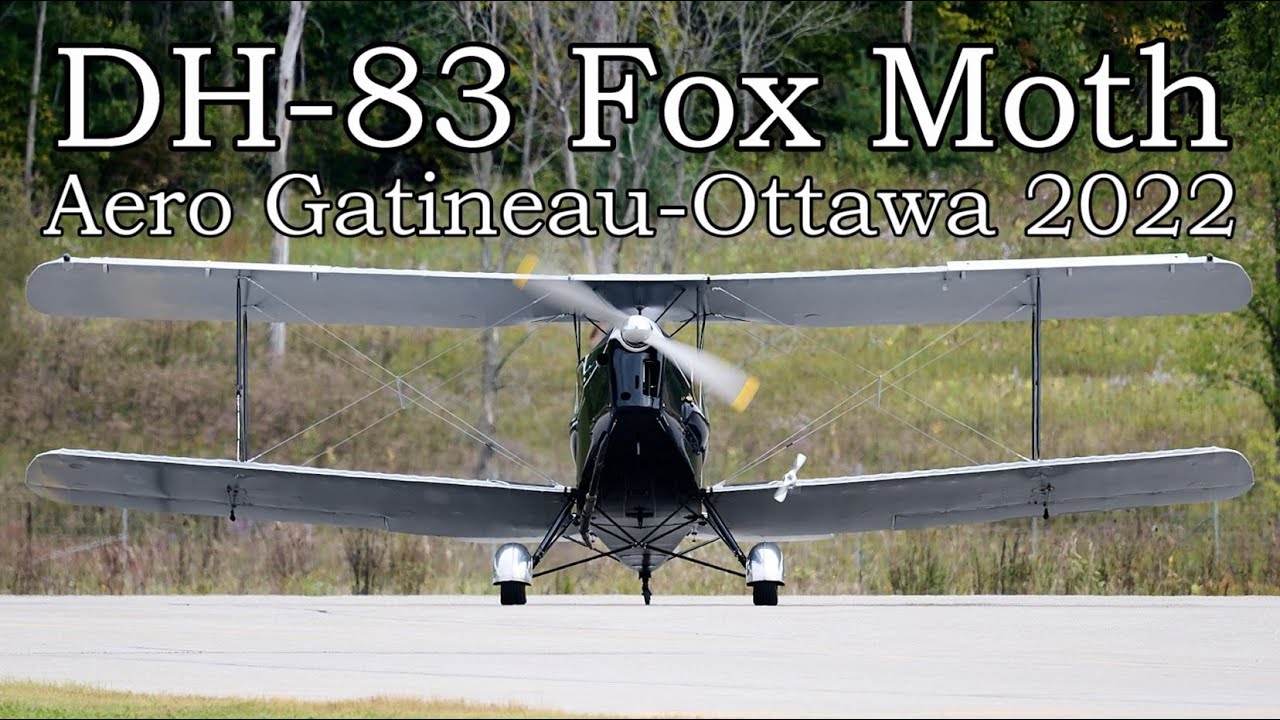 DH-83 Fox Moth - Aero Gatineau-Ottawa - 2022-09-17.