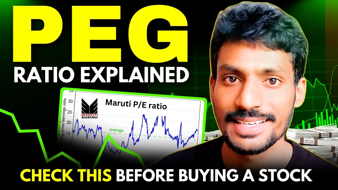 PE ratio is incomplete&mdash;check this before investing in a stock: PEG RATIO 🚀