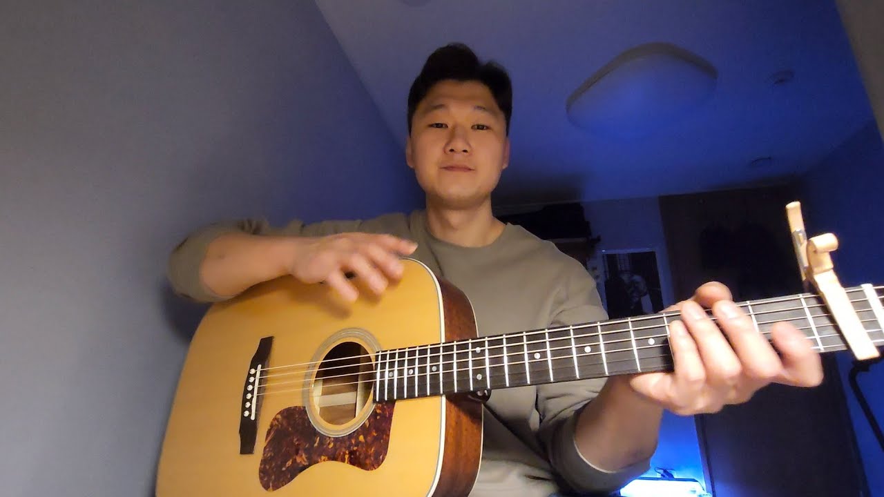 Tutorial for fingerstyle guitar 'heavenly' by CAS + little message to the subscribers