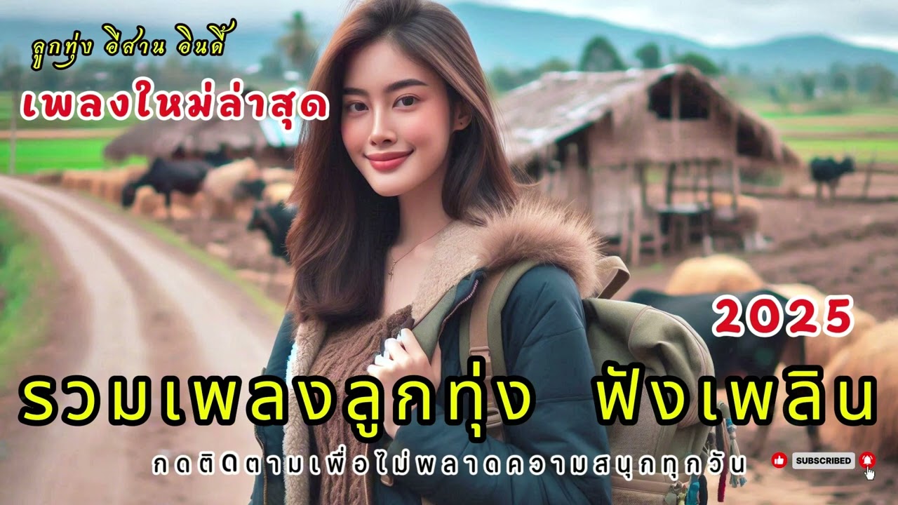 เพลงลูกทุ่งเพราะๆ 2025  คนไกลบ้าน ฟังเพลิน ฟังสบาย ในวันทำงาน เพลงใหม่ล่าสุด เติมกำลังใจ ไม่มีโฆษณา