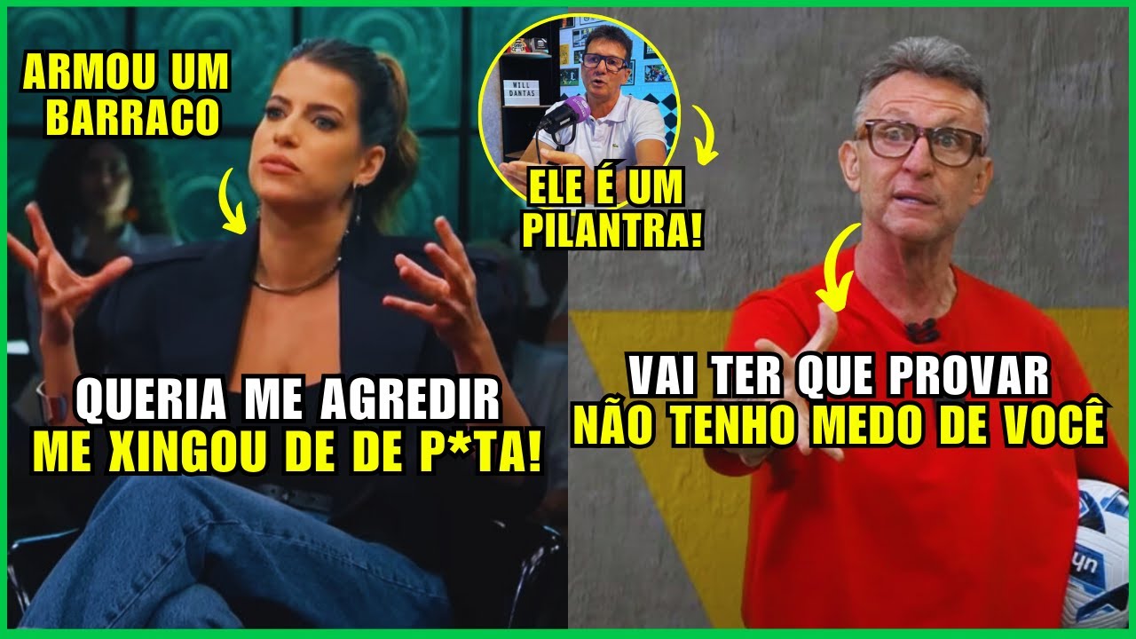 BOMBA! MARIA BOPP EXPÕE BARRACO ENVOLVENDO PANCADARIA E TORCEDORES APONTAM O NOME DE NETO NO MEIO