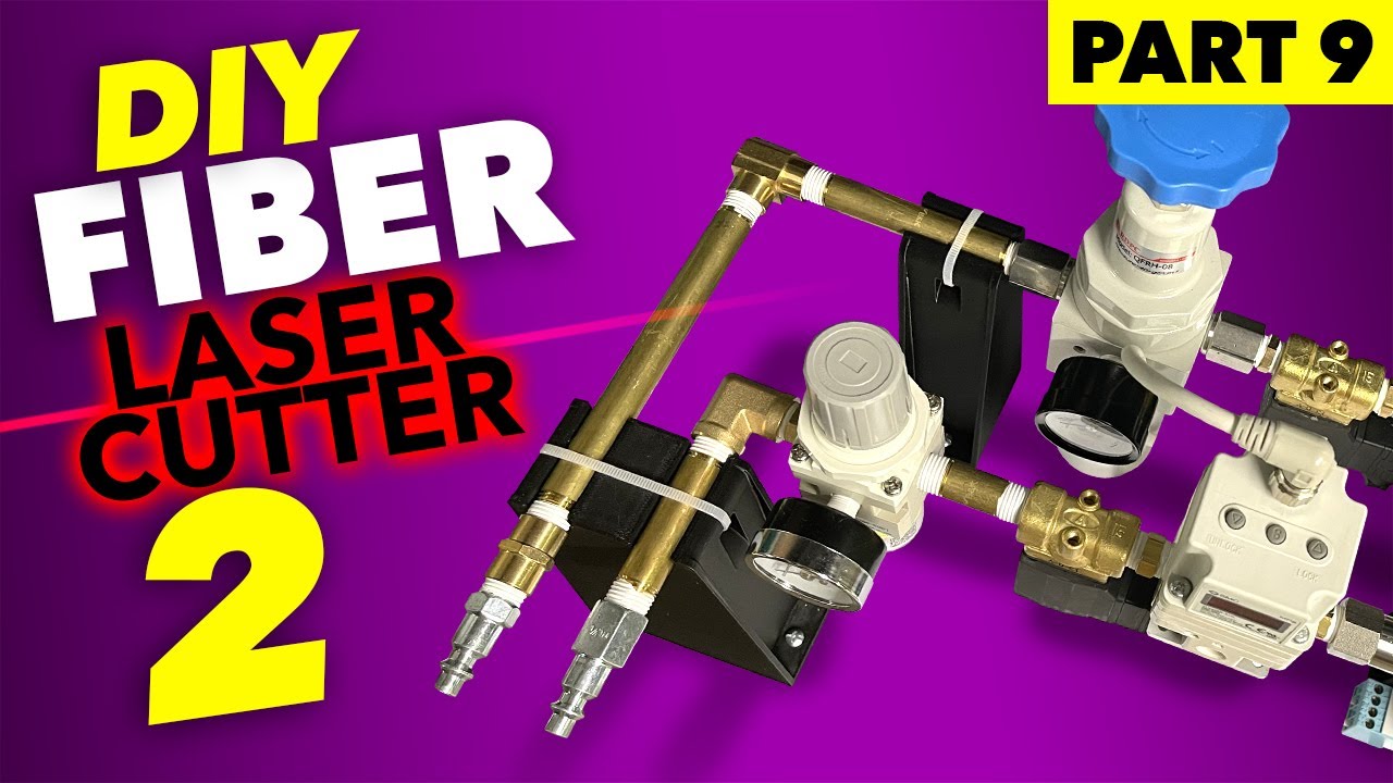 DIY Fiber Laser Cutter V2 | Part 9: Gas Control System