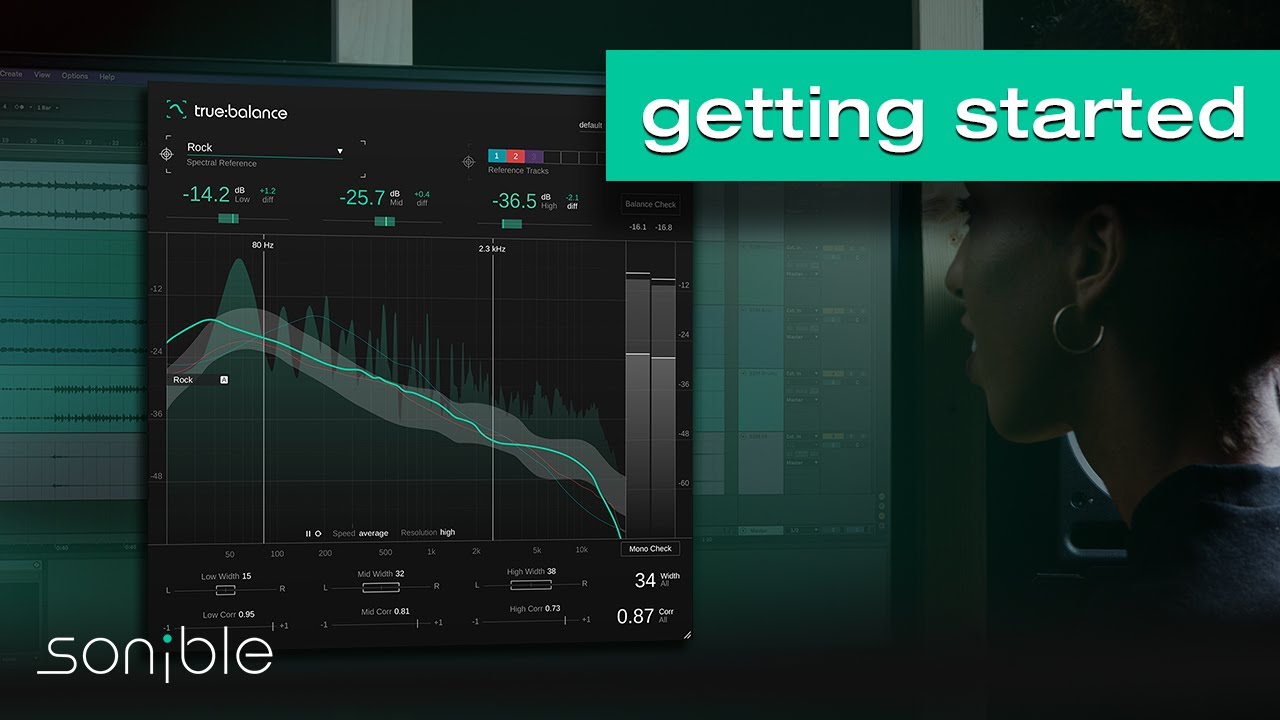 true:balance’s main metering features | sonible