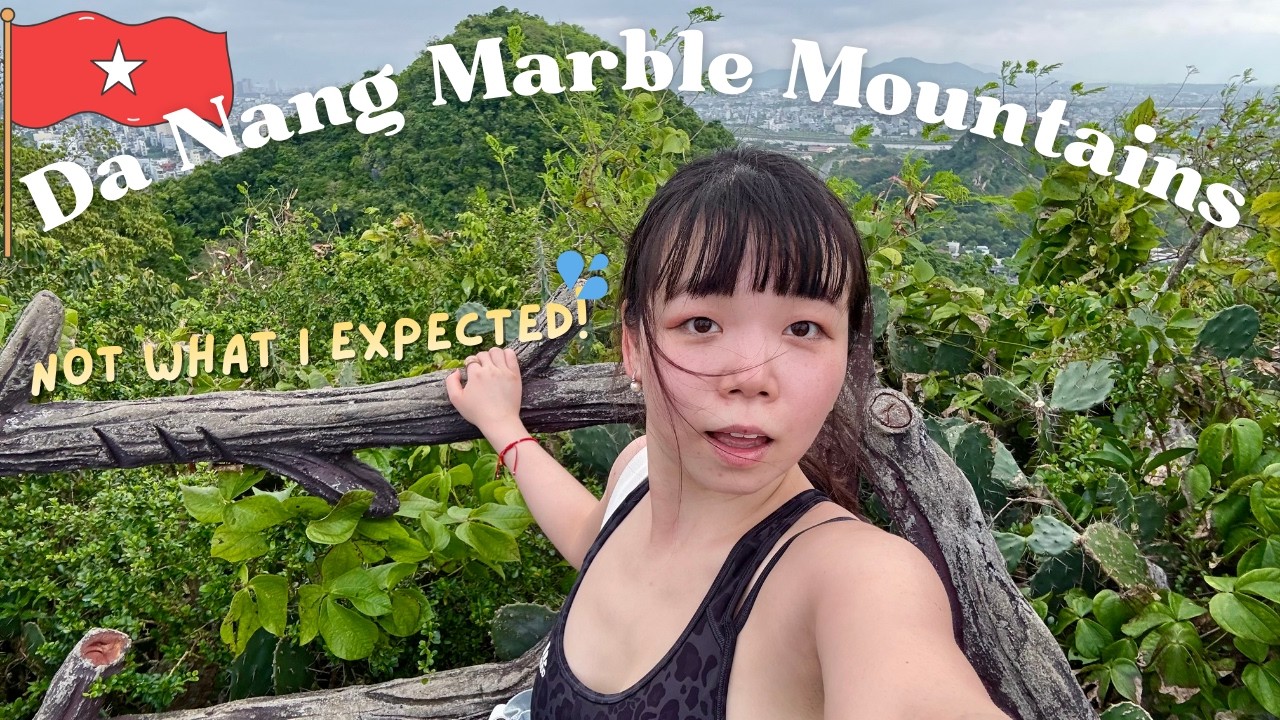 Not What I Expected: Solo Exploring Vietnam's Mystical Marble Mountains in Da Nang 🇻🇳⛰️
