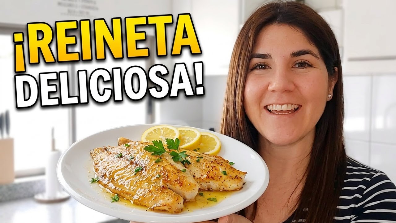 Reineta a la mantequilla 🐟  | Receta rapidisisisima 😉