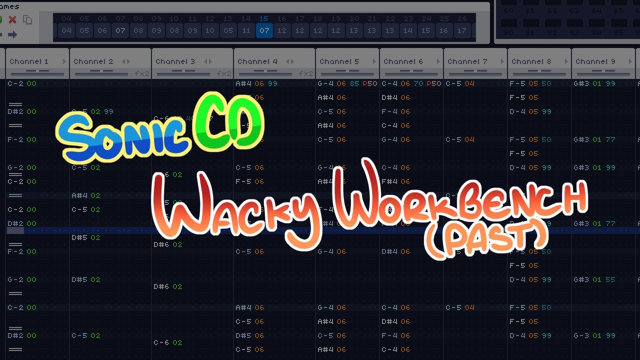 Sonic CD - Wacky Workbench (Past)