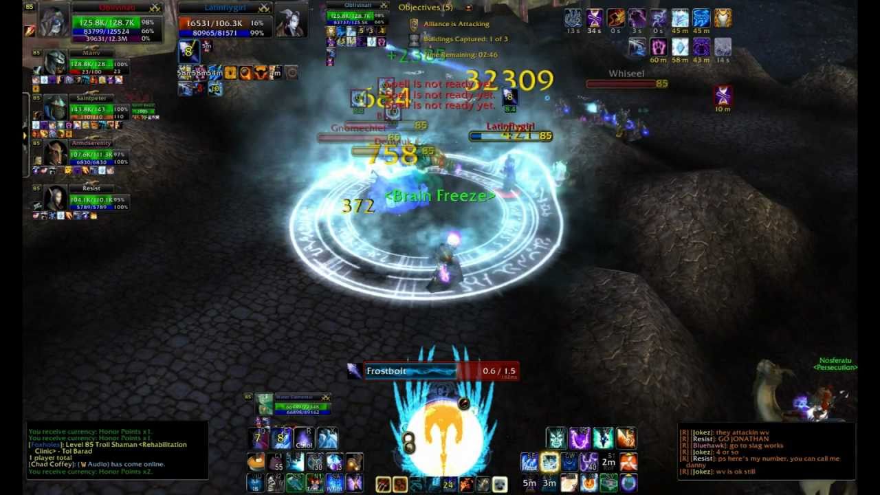 Oblivinati 14 lvl 85 WoW mage pvp cata
