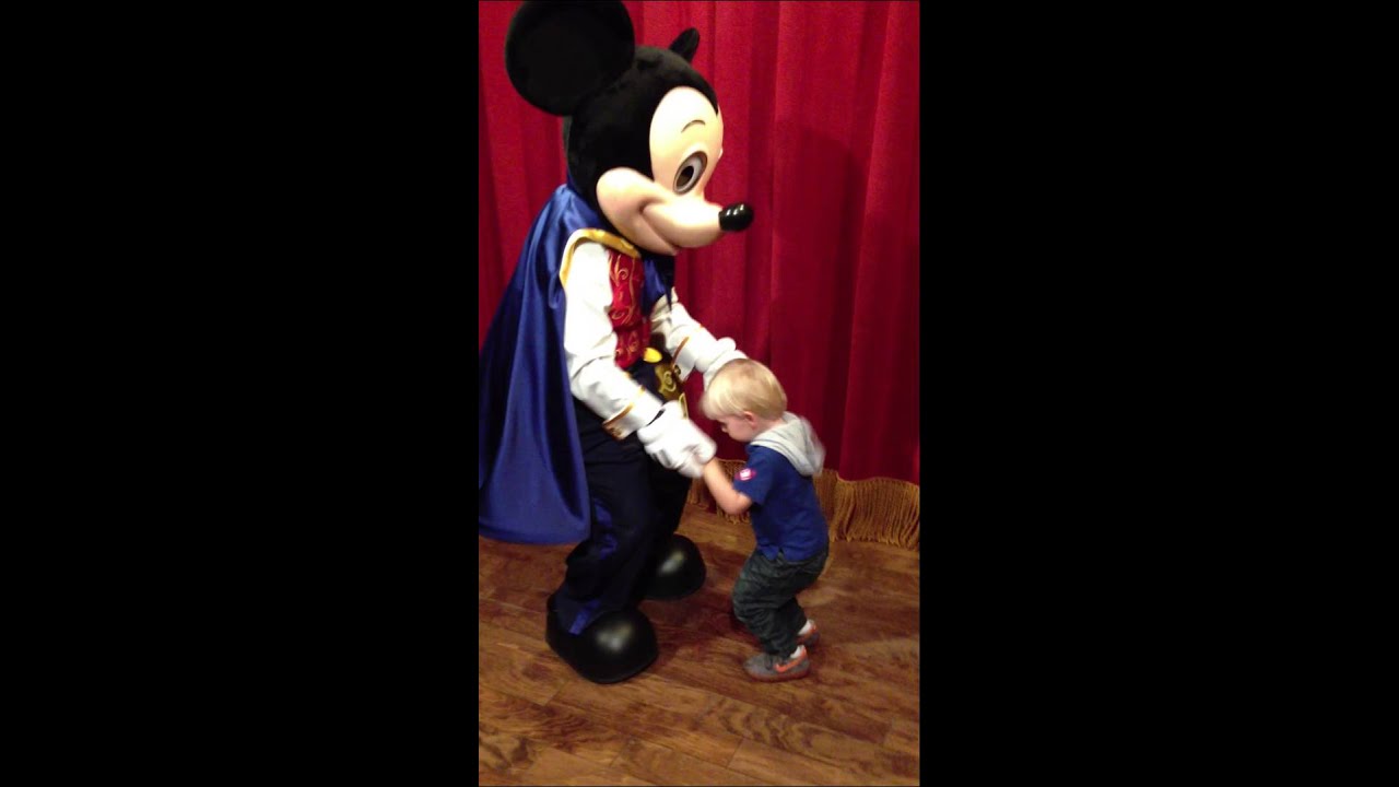 Talking with Mickey and bouncing like Tigger! Disney World Nov. 2013