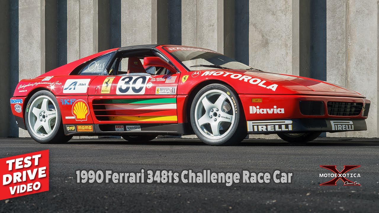 1990 Ferrari 348ts Challenge Race Car -- SOLD