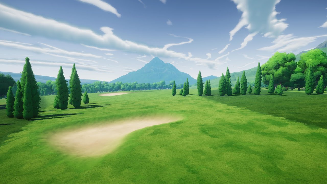 Creating a stylized Golf Course with MicroVerse in Unity