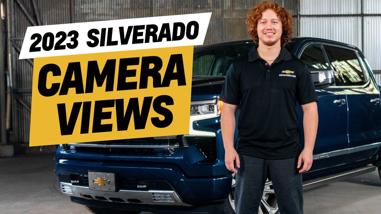 Check Out the 14 Camera Views of the 2023 Chevrolet Silverado
