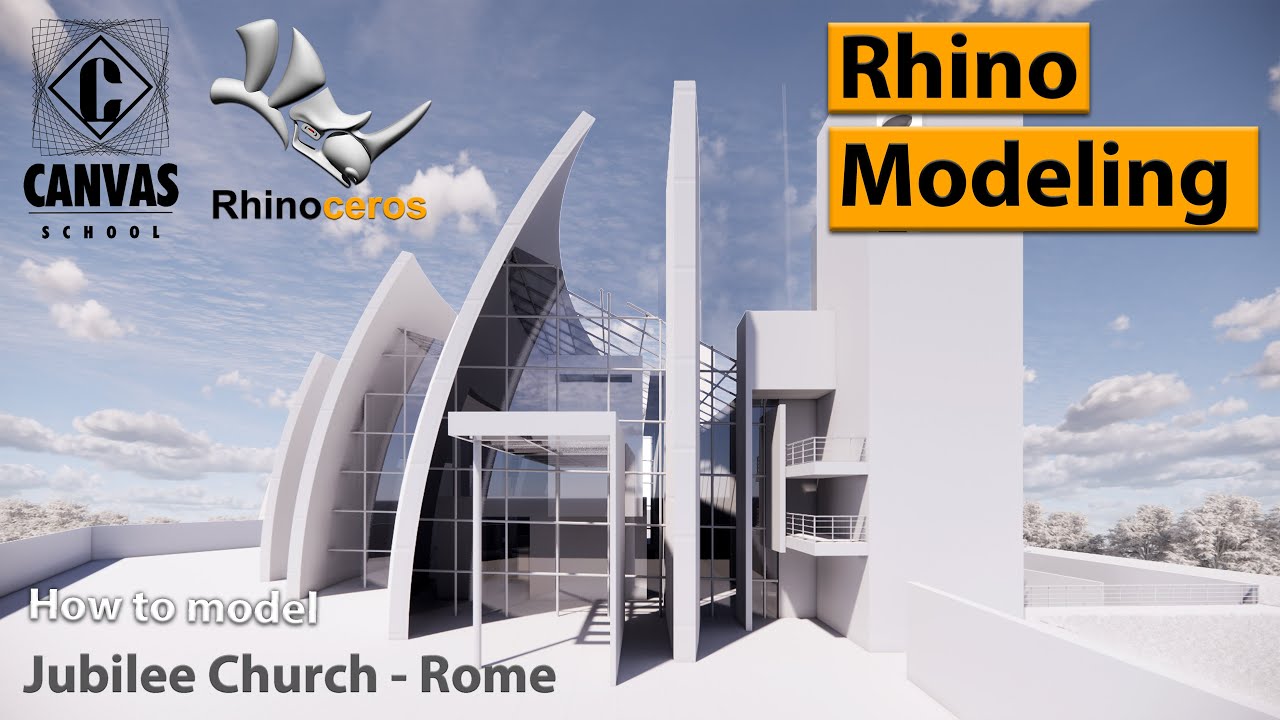 Rhino Tutorials - Jubilee Church, Rome