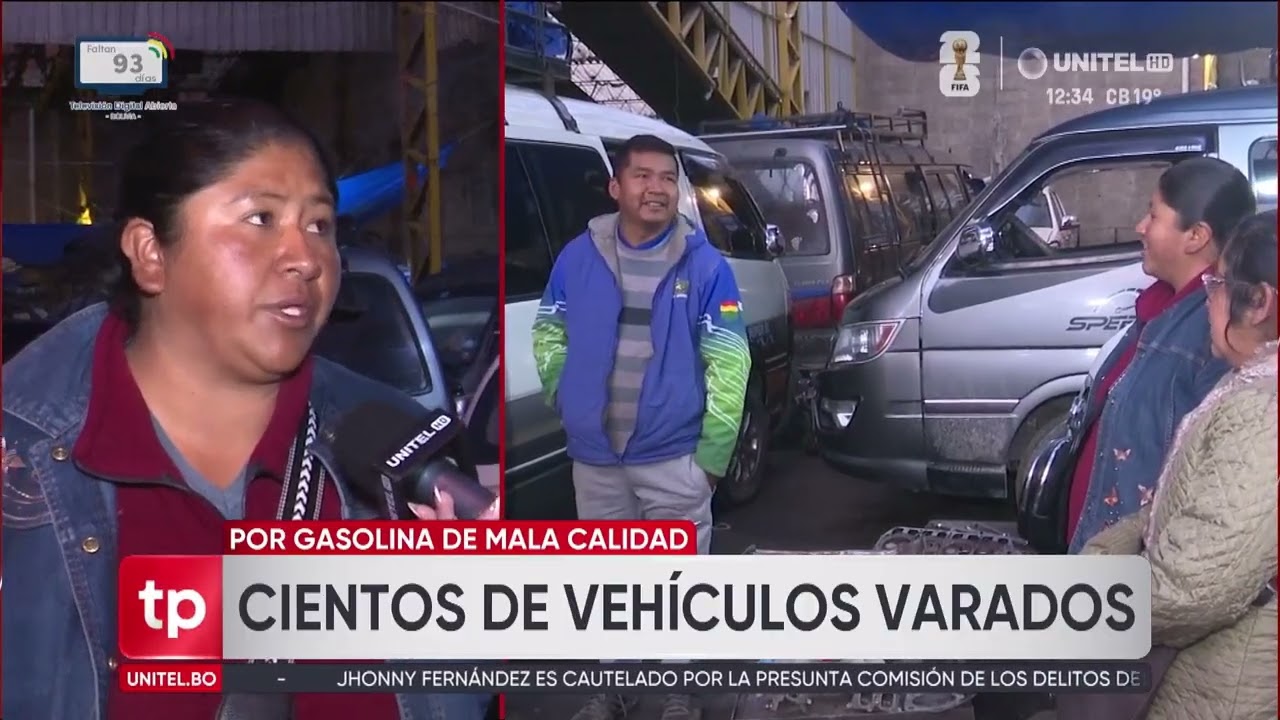Transportistas de los Yungas denuncian que gasolina de mala calidad daña motores